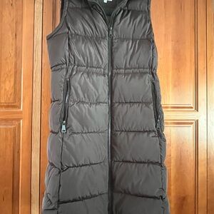 DKNY Black Puffer Vest